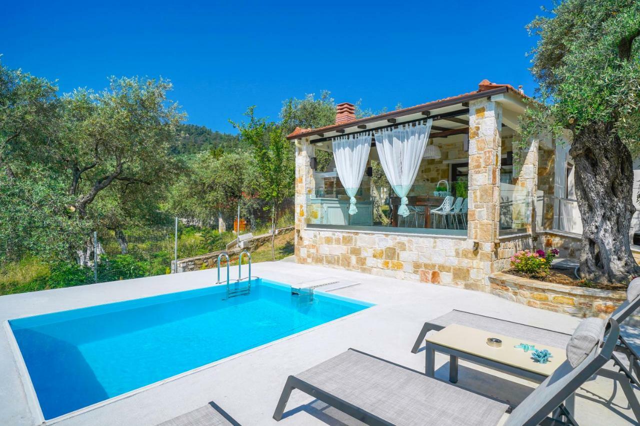 Villa Santa Marina Makriammos Exterior foto